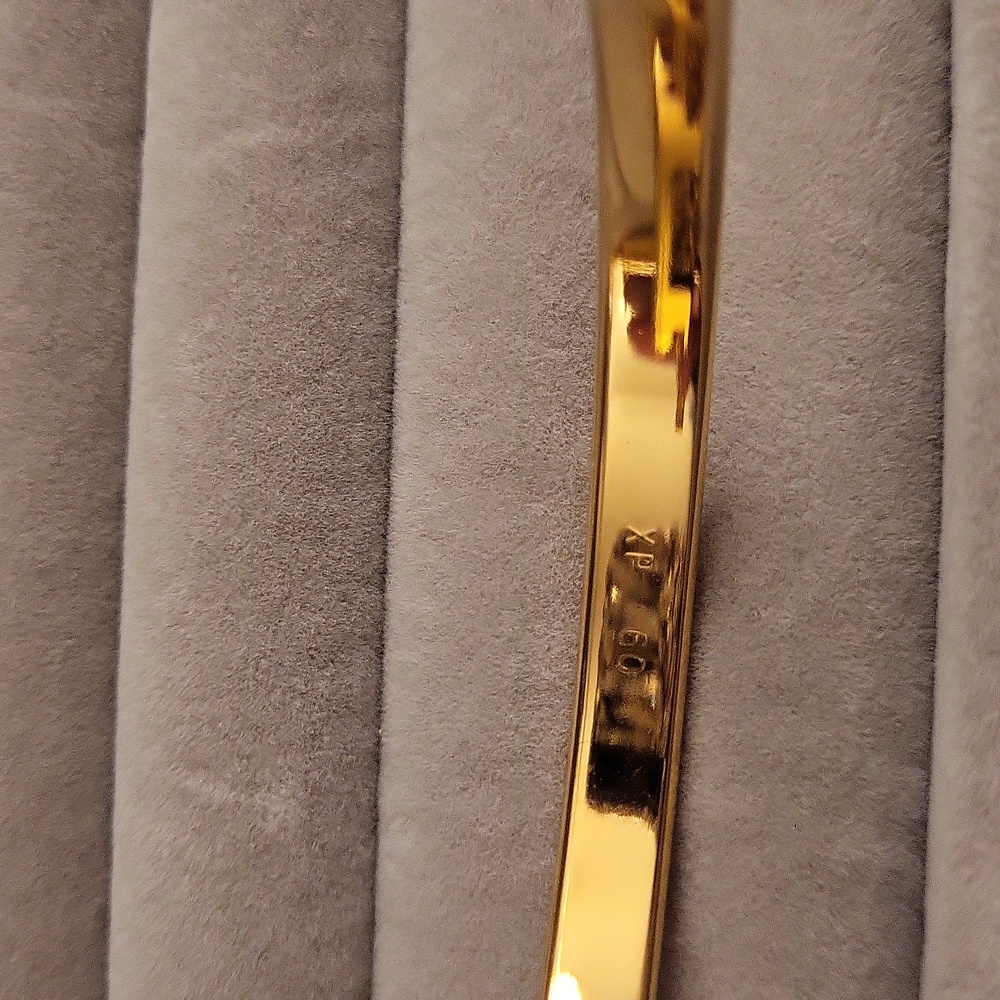 Gold Filled Bangle Braclets (Goldfilled Is Gold Over Solid Metal) Last For Yrs - Picture 12 of 15